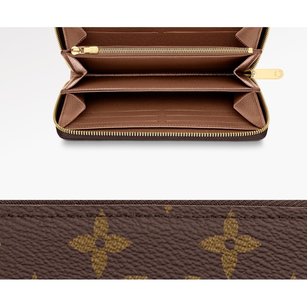 New Louis Vuitton Authentic Zippy Wallet In Monog… - image 2